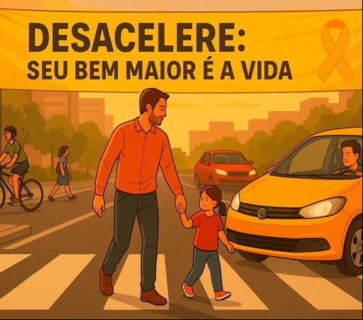 MAIO AMARELO 2025 - “DESACELERE: SEU BEM MAIOR É A VIDA”}