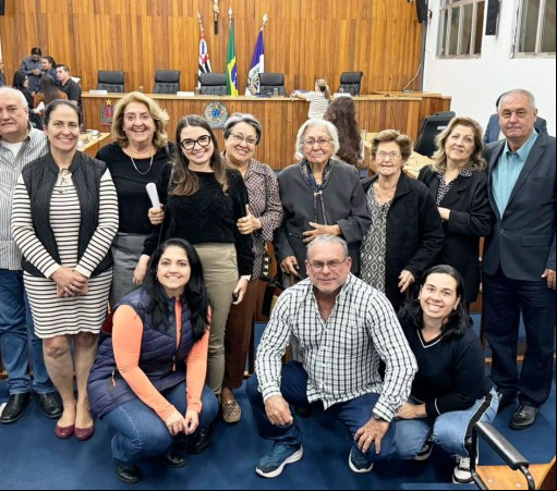 CÂMARA HOMENAGEIA PROFESSORA LYGIA ARRAIS SERODIO BACCIOTTI PELOS 101 ANOS DE VIDA}