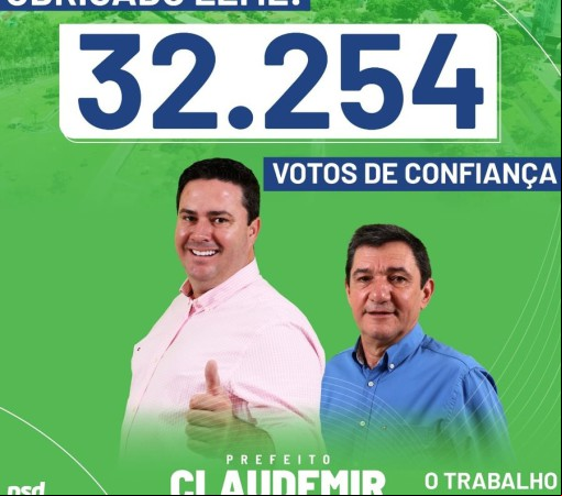 Claudemir Borges e Chico da Farmácia serão empossados no domingo, dia 15}