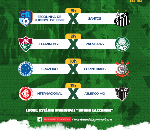 JOGOS DA 4ª EDIÇÃO DA LEME CUP COMEÇAM NA PRÓXIMA QUARTA NO BRUNO LAZZARINI}