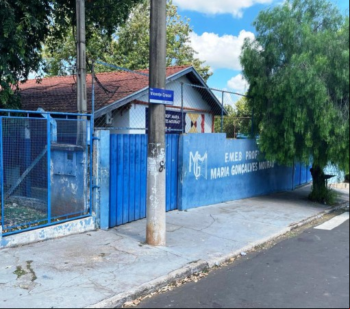 VEREADOR DR. DAVID PEDRÃO COBRA AMPLIAÇÃO E REFORMA NA EMEB “PROFESSORA MARIA GONÇALVES MOURÃO” NO JARDIM DAS PALMEIRAS}