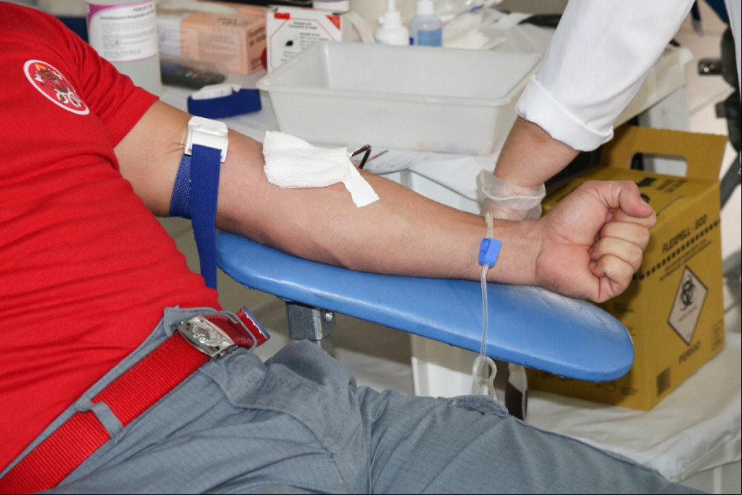 PRIMEIRA ETAPA DO CALENDÁRIO DE DOAÇÃO DE SANGUE ARRECADOU 112 BOLSAS
